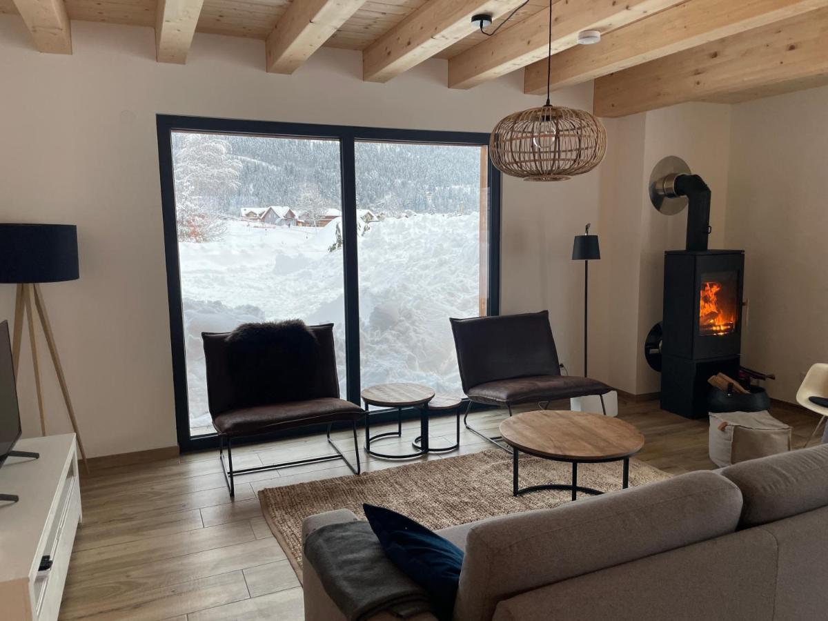 Luxury Chalet Mauthner Alm Kotschach-Mauthen Exteriör bild
